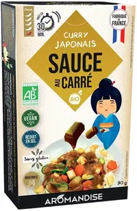 Sos japonez de curry cuburi, 90 g, Aromandise