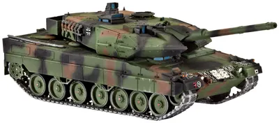 Model de rezervor asamblat Revell - Leopard 2 A6/A6M (03180)