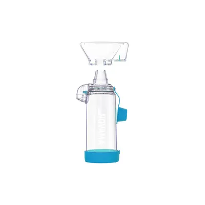 Camera de inhalare Novama Pulma I cu masca pentru copii 0-18 luni, capacitate de 175 ml, fabricata din material antistatic ABS fara BPA si latex