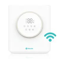 Umidificator AlecoAir U32 Orio, WiFi, Capacitate umidificare 315 ml/h, Aromaterapie, Timer, Mod Noapte, Higrostat, Rezervor 4.5L