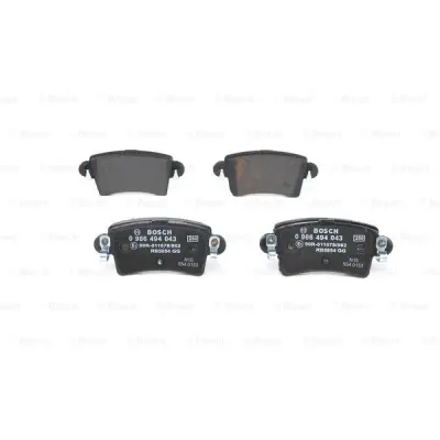 Set placute frana, frana disc BOSCH 0 986 494 043