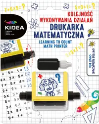 Ștampilă cu probleme matematice Kidea - Înmulțirea/Adunarea