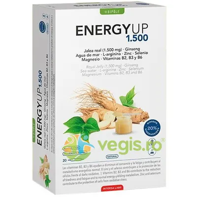 Energy Up 1.500 20 fiole x 15ml