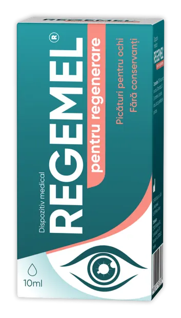 Picaturi pentru ochi Regemel, 10ml, Zdrovit