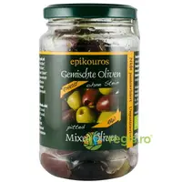 Mix de Masline Crude fara Samburi Ecologic/Bio 170g