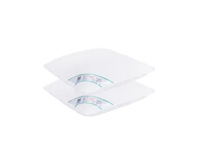 Set 2 Perne Medicinale Hipoalergenice Somnart 40x40cm, HypoallergenicMed, 100% fibra poliester, lavabile la 95 de grade, fermitate medie spre tare