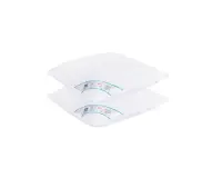 Set 2 Perne Medicinale Hipoalergenice Somnart 40x40cm, HypoallergenicMed, 100% fibra poliester, lavabile la 95 de grade, fermitate medie spre tare