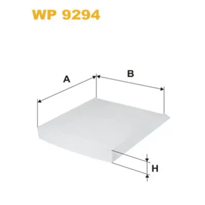 Filtru, aer habitaclu WIX FILTERS WP9294
