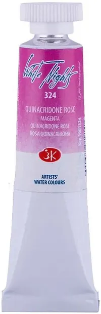 Vopsea de acuarelă Paleta Nevskaya Leningrad Nopti albe - 324, Magenta, 10 ml
