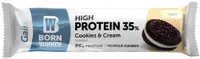 Gain Protein Bar, biscuiți și cremă, 75 g, Born Winner