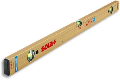 Nivelă cu bulă (Boloboc magnetic) cu profil tubular, 100cm AZM 3 100 - Sola-01823301