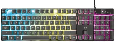 Tastatura gaming Trust - GXT 835 Azor, US, neagra