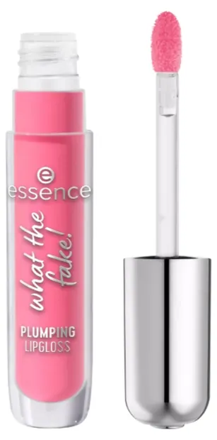 Essence What The Fake! Luciu pentru buze voluminoase, 102 Pink About It, 4 ml