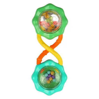 Jucarie zornaitoare, Bright starts, Scutura si Priveste, 3 luni +, Multicolor