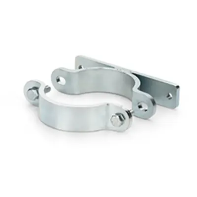 Mounting Pole Platenmounting Pole Plate Grey Be-W Wall Box