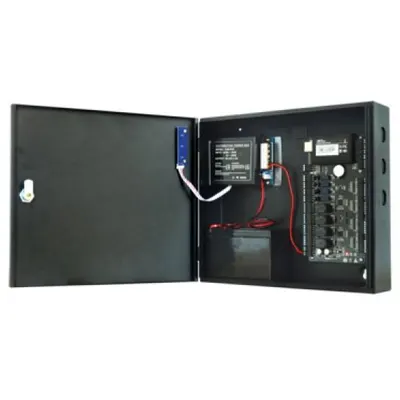 Cabinet multifunctional ZKTeco CAB3-PS5 / CAB4-PS5 pentru centrale de control acces, 12Vcc, 5A, backup