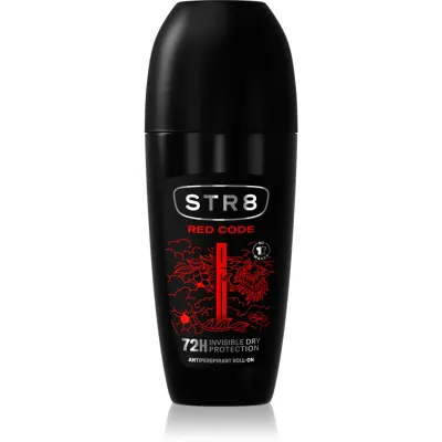 STR8 Red Code Antiperspirant antiperspirant roll-on pentru bărbați 50 ml