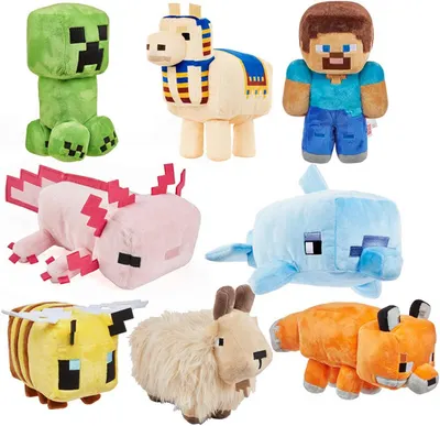 Jucărie de pluș Minecraft - 20 cm, sortiment