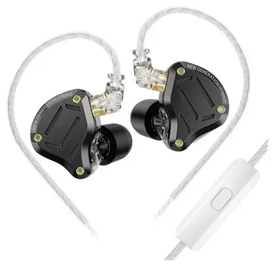 Căști cu microfon KZ – ZS10 PRO 2, negre