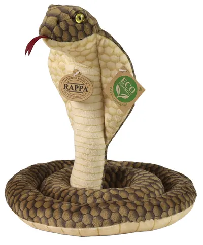 Jucărie de pluș Rappa Eco Friends - Cobră, 127 cm