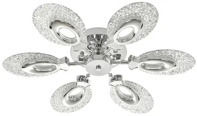 Plafoniera LED Elbulgaria - Explorer, 2783-6ch, 96W, IP20, crom