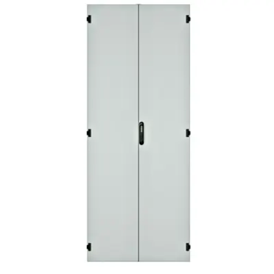 IS-1 split door closed 2-parts 80x200 RAL7035 lightgrey