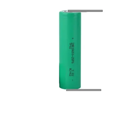 Acumulator TENPOWER 18650 LI-ION 2500mA 20A cu lamele sudate in U INR18650-25PG-U
