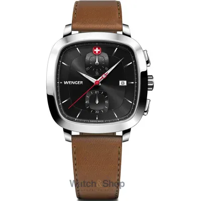 Ceas Wenger Wenger 01.1933.102 Mens Watch Vintage Classic Chronograph 40mm 5ATM