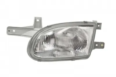 Far fata stanga (H4, electric, fara motoras, culoare interior: argintiu) potrivit HYUNDAI ACCENT, ACCENT I