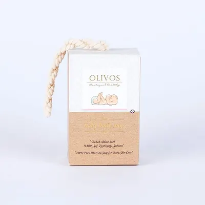 Sapun natural pentru bebelusi cu ulei de masline 100 Olivos 100 g