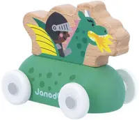 Mașinuță de lemn Janod Cross Roads - Dragon
