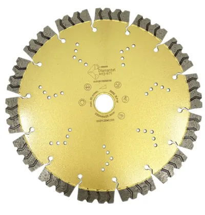 Disc DiamantatExpert pt. Beton armat extrem de dur & piatra - SHARK 230mm Super Premium - DXDY.2040.230
