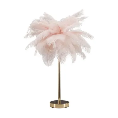 Veioză roz-aurie (înălțime 55 cm) Palm Pink – Mauro Ferretti