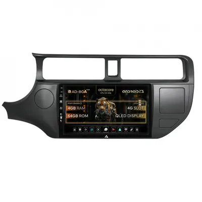Navigatie Kia Rio (2011-2014), Android, A-Octacore 4GB RAM + 64GB ROM, 9 Inch - AD-BGA9004+AD-BGRKIT226