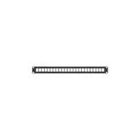 19'' Empty Patch Panel - 24 Utp/ftp Priza Rj45s 1u - Black