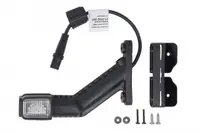Lumina delimitare dreapta; SUPERPOINT IV, portocaliu rosu alb, LED, pe bratul lung, 12 24V