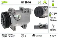 Compresor climatizare (reconditonat) potrivit MERCEDES SLK (R171); VOLVO S60 I, S80 I, V70 II, XC70 I, XC90 I 2.0-3.5 05.98-12.14