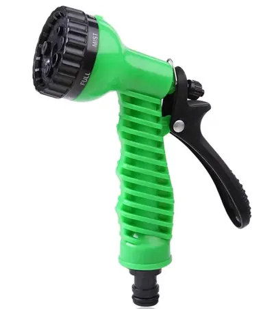 Pistol de stropit 7 moduri de udare material ABS fara scurgeri negru/verde