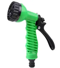 Pistol de stropit 7 moduri de udare material ABS fara scurgeri negru/verde