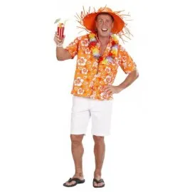 Bluza hawaii portocalie