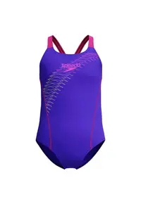 Costum Medley Logo Medalist - mov - rezistent la clor - Mov