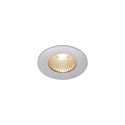 Spot incastrat, PATTA-I Ceiling lights, aluminium LED Outdoor recessed ceiling light, round DL IP65 silver 1800-3000K