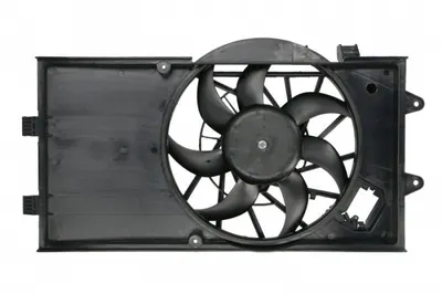 Ventilator Radiator (cu Carcasa) Potrivit Fiat Grande Punto, Punto, Punto Evo, Punto Evo Hatchback, Punto Hatchback; Opel Adam, Corsa D, Corsa D Hatchback, Corsa E, Corsa E Hatchback 0.9-1.4lpg 06.05