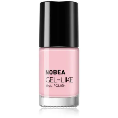 NOBEA Day-to-Day Gel-like Nail Polish lac de unghii cu efect de gel culoare Base shade #N01 6 ml