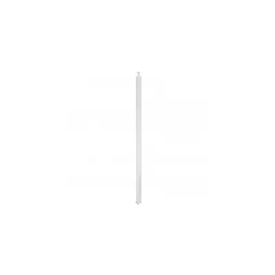 Coloana universala - 2 compartimente - inaltime 3.92 m - aluminiu body and capacs - alb finish