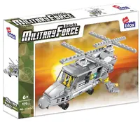 Constructor Alleblox Military Force - Elicopter, 179 piese