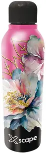 Sticlă termică Graffiti Xscape - Flowers, 500 ml