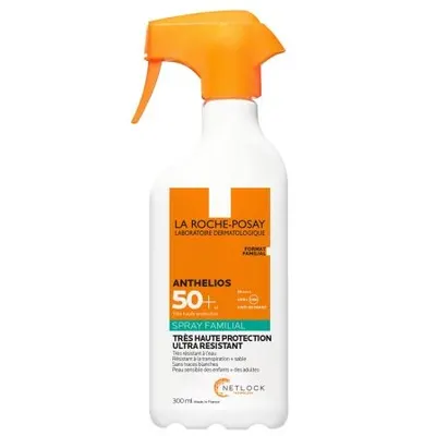 Spray Fara Parfum de Corp cu Protecție Solara SPF 50+ Anthelios Family, 300 ml – La Roche-Posay