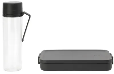 Set de prânz Brabantia - Make&Take, 2 piese, Dark Grey