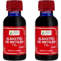 Pachet Albastru de Metilen 1% 25ml + 25ml